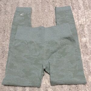 Gymshark Camo seamless scrunch leggings